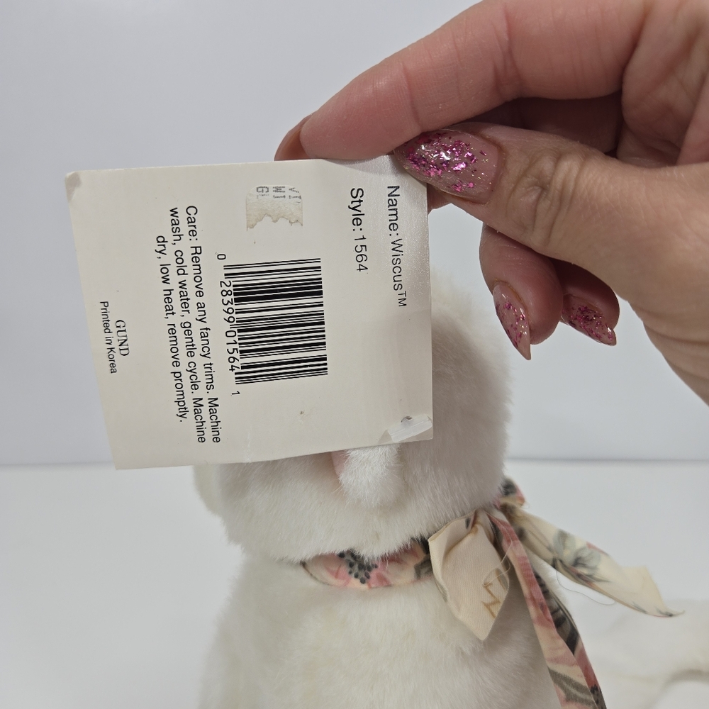 Gund Collector's Classic Cat Named Wiscus Plush Doll Stuffed Animal VTG‎ NWT - Picture 12 of 17
